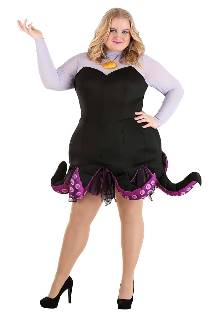 Disney Premium Plus Size Ursula Costume, Women's Plus Size